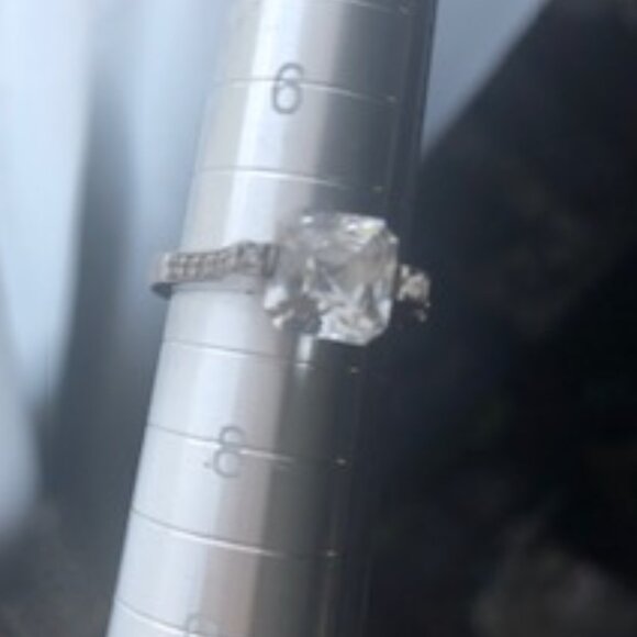 Tycoon Sterling Silver CZ Ring - Picture 8 of 8